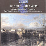 the album cover for Trio Tourte - 6 Trios Concertanti Op 26