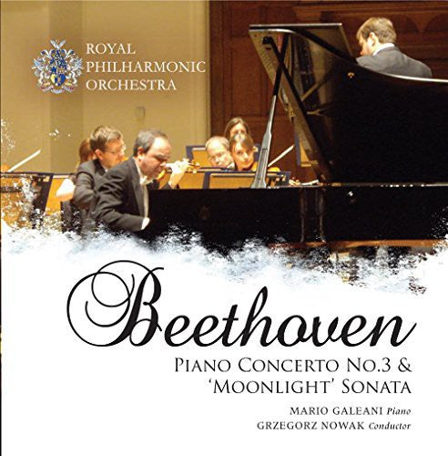 the album cover for Beethoven - Pno Cto 3 & Moonlight Sonata
