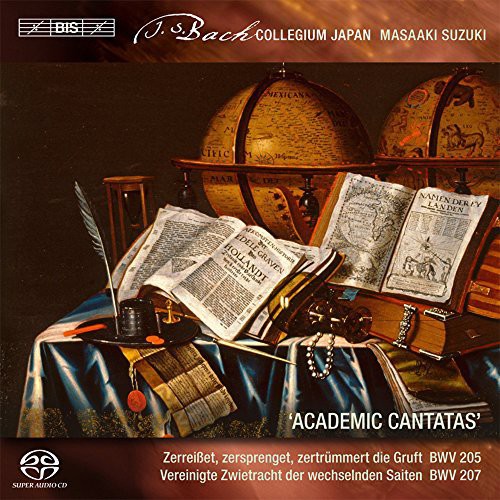 the album cover for J Bach S - Secular Cantatas 4