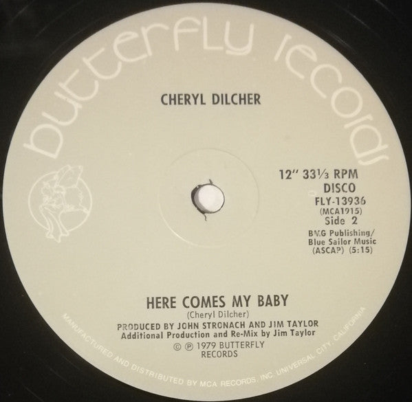 Cheryl Dilcher : Shake Me Up / Here Comes My Baby (12")