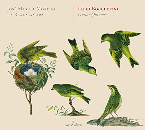 the album cover for Boccherini / Moreno / La Real Camara - Guitar Quintets
