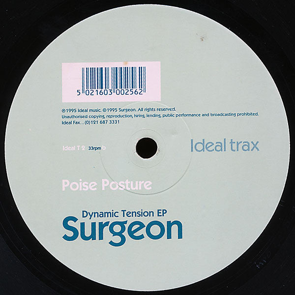 Surgeon : Dynamic Tension EP (12", EP)