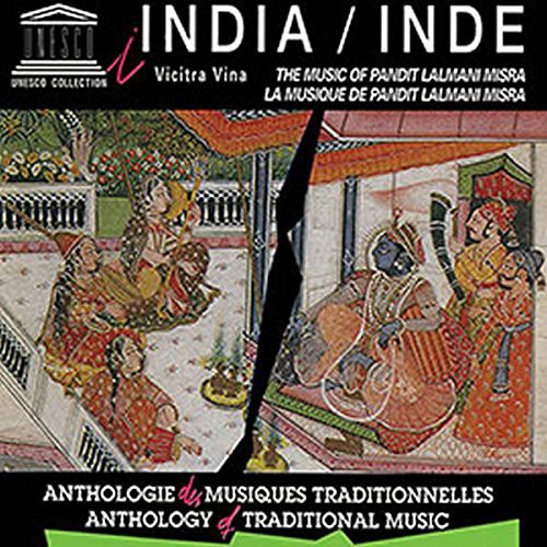 the album cover for Pandit Misra Lalmani - India: Vicitra Vina Music of Pandit Lalmani Misra