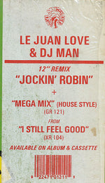 Lejuan Love* & DJ Man : Jockin' Robin / Mega Mix (12")