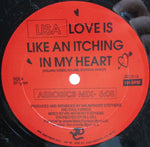 Lisa (2) : Love Is Like An Itching In My Heart (Aerobics Mix) (12", Promo)