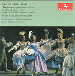 the album cover for Handel / Sollek / Snaidas - Terpsicore