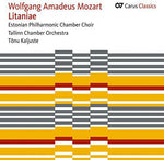the album cover for Mozart / Kaljuste / Estonian Philharmonic - Litaniae