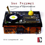 the album cover for Ciro Longobardi - Exercises D'improvisation