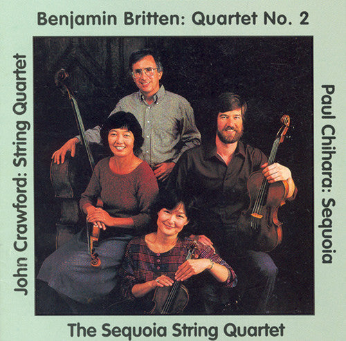 the album cover for The Sequoia String Quartet - Contemporary String Quartets