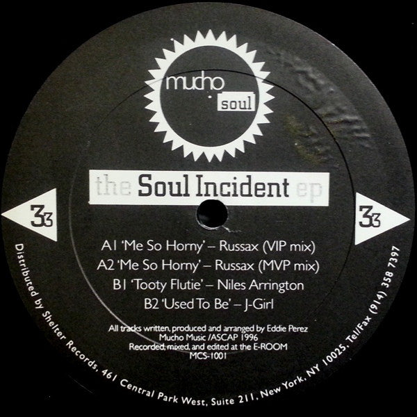 Various : The Soul Incident EP (12", EP)