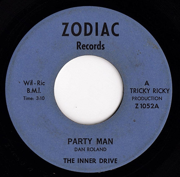 The Inner Drive : Party Man (7", Single)