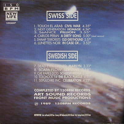 Various : Trans Europa (A Swiss - Swedish Techno-Compilation) (LP, Comp)