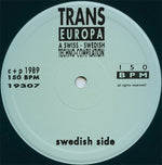 Various : Trans Europa (A Swiss - Swedish Techno-Compilation) (LP, Comp)