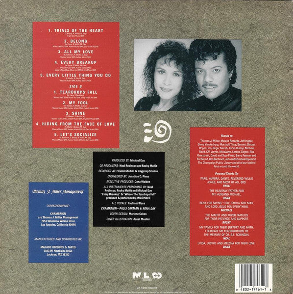 Champaign : Champaign IV (LP, Album)