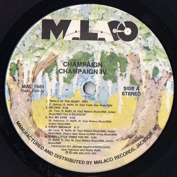 Champaign : Champaign IV (LP, Album)