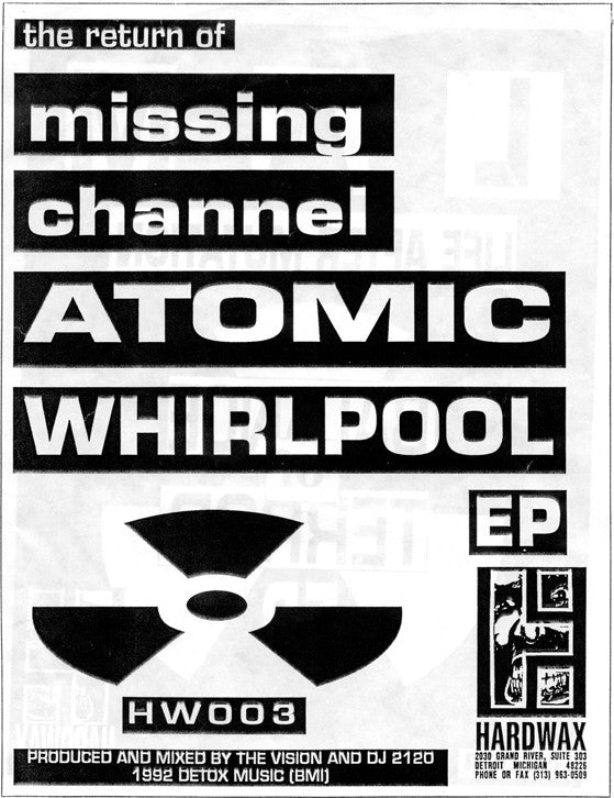 Missing Channel : Atomic Whirlpool EP (12", EP)
