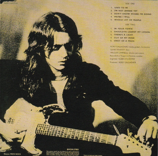 Rory Gallagher : Original Album Classics (CD, Album, RE + CD, Album, RE + CD, Album, RE + CD)