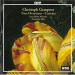 the album cover for Das Kleine Konzert - Two Overtures / Cantata