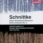 the album cover for Alexander Ivashkin - Cello Concerto 2 / Sommernachtstraum