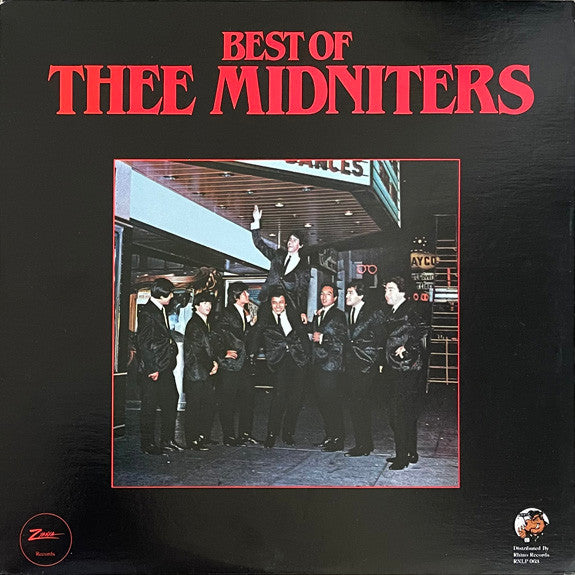 Thee Midniters : Best Of Thee Midniters (LP, Comp)