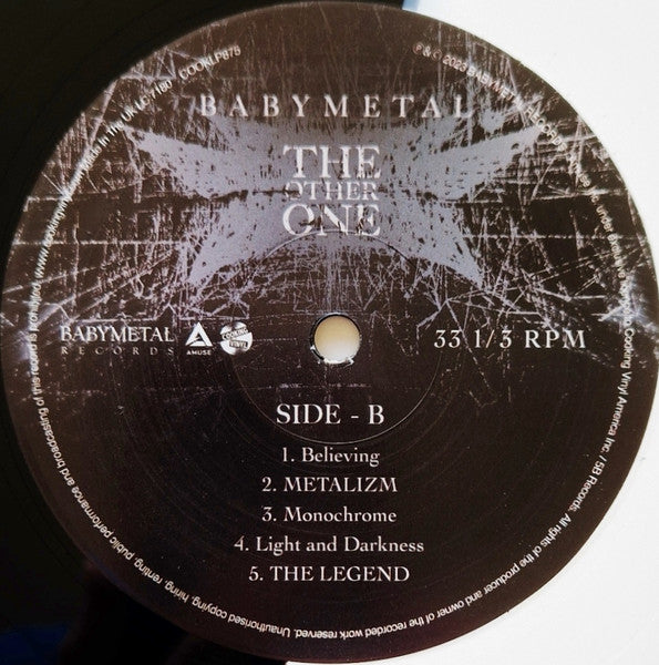 Babymetal : The Other One (LP, Album, Bla)