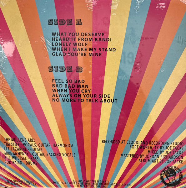 The Mullens : Get What You Deserve (LP, Album)