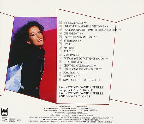 Rita Coolidge : Greatest Hits (CD, Comp, RE, SHM)