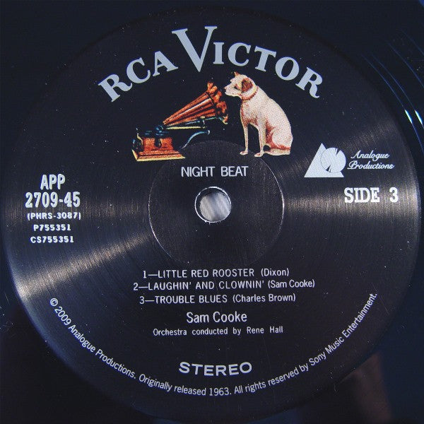 Sam Cooke : Night Beat (2xLP, Album, RE, RTI)