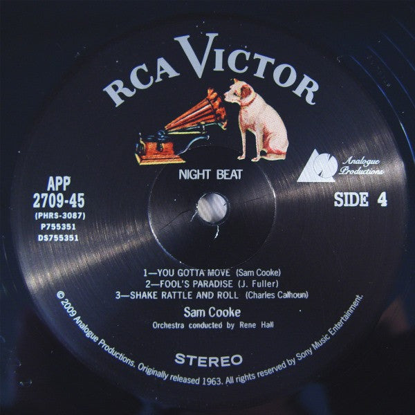 Sam Cooke : Night Beat (2xLP, Album, RE, RTI)