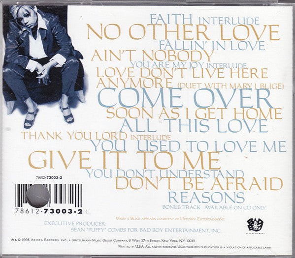 Faith Evans : Faith (CD, Album, Promo)