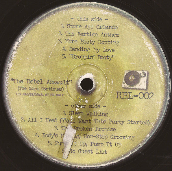 various : The Rebel Assault ( The Saga Continues ) (12", Comp)