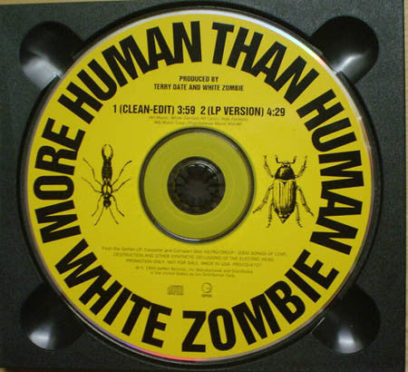 White Zombie : More Human Than Human (CD, Single, Promo)