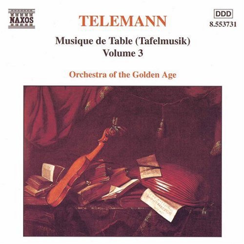 the album cover for Orchestra Of The Golden Age - Musique de Table 3