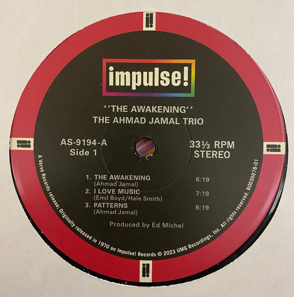 The Ahmad Jamal Trio* : The Awakening (LP, Album, RE, RM, 180)