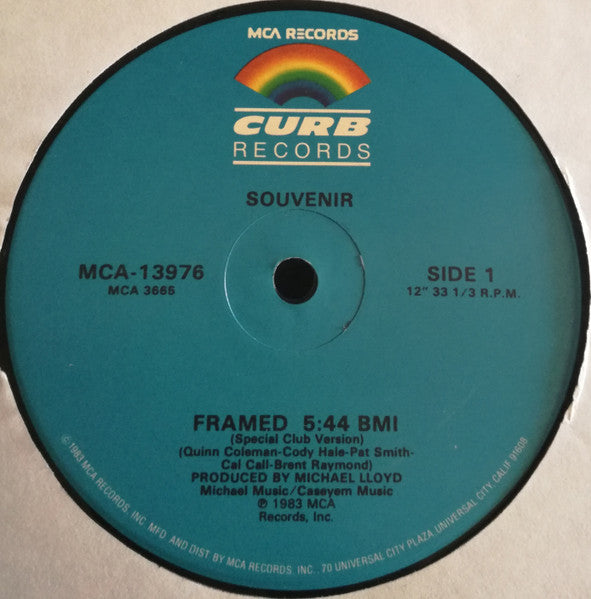 Souvenir (8) : Framed(12", Single)