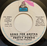 Pretty Purdie And The Playboys : Song For Aretha / Don't Go (7", Single)