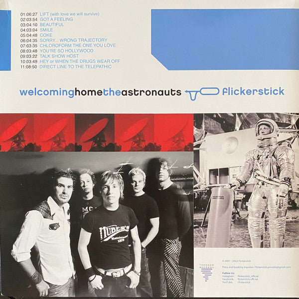 Flickerstick : Welcoming Home the Astronauts (LP, Red + LP, Blu + Album, Ltd, RE, RP)