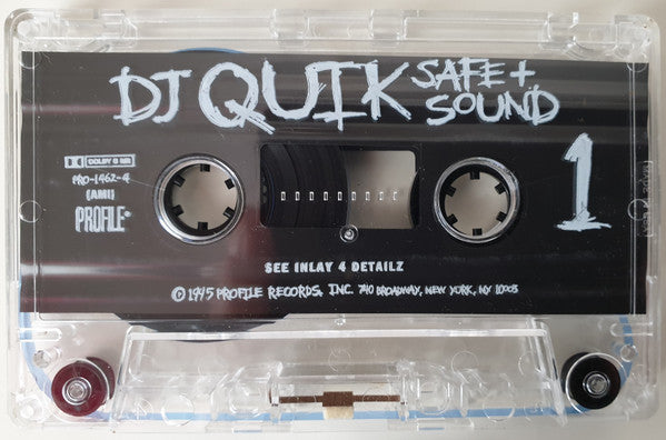 DJ Quik : Safe + Sound (Cass, Album, AMI)