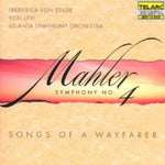 the album cover for G. MAHLER - Symphony 4 Songs Of A Wayfarer
