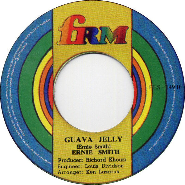 Ernie Smith : Ride On Sammy / Guava Jelly (7")