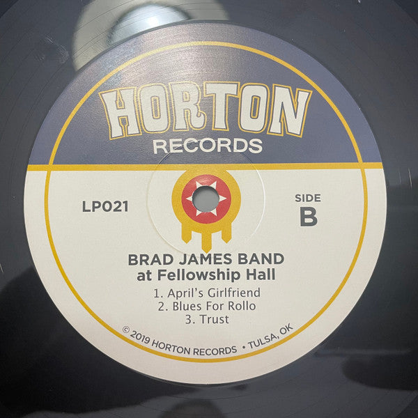 Brad James Band : At Fellowship Hall (LP, Album)
