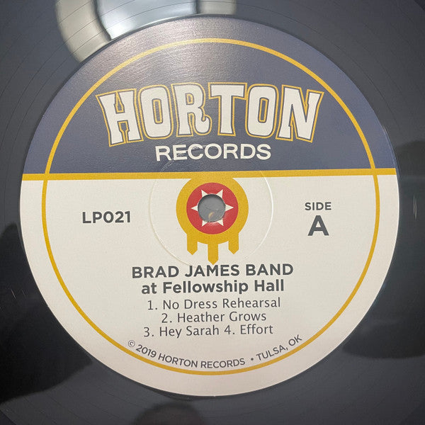 Brad James Band : At Fellowship Hall (LP, Album)