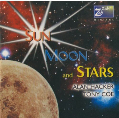 the album cover for Alan Hacker - Sun, Moon and Stars