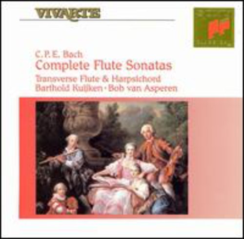 CPE Bach - Sonatas completas para flauta (CD)