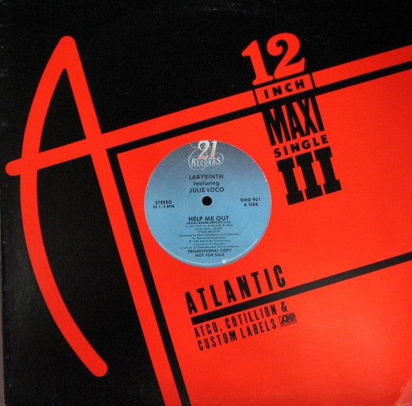 Labyrinth (4) Featuring Julie Loco* : Help Me Out (12", Maxi, Promo, Spe)
