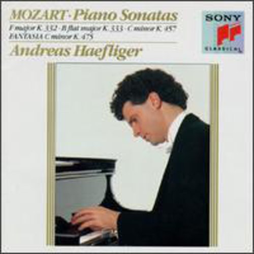 Andreas Haefliger - Sonatas para piano K. 332, 333, 475 y 457 (CD)