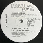 Evan Rogers : Full-Time Lover (12", Promo)