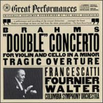 J. Brahms - Doble concierto / Obertura trágica (CD)