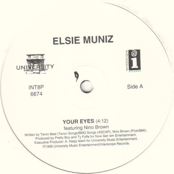Elsie Muniz : Your Eyes / Tus Ojos (12")