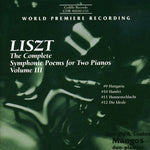 the album cover for Georia Mangos & Louise - Complete Symphonic Poems for 2 Pianos III